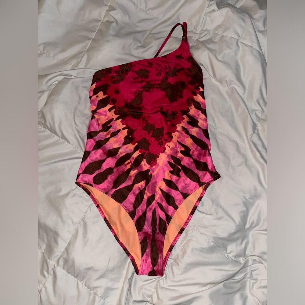 American Eagle/ Aerie one shoulder one piece swimsuit